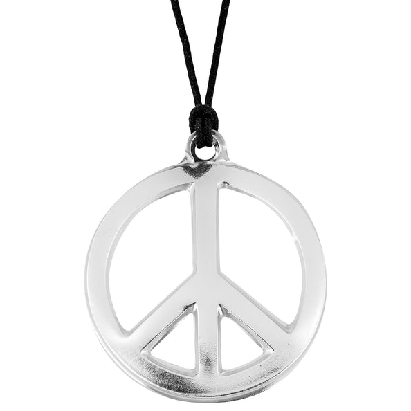 e-carnavalskleding-SYK Hippie ketting peace PVC budget