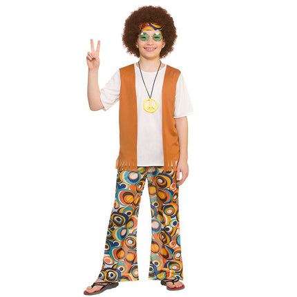 e-carnavalskleding-SYK Hippie kostuum Fever kids