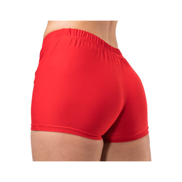 e-carnavalskleding-SYK Hot pants Sissie rood