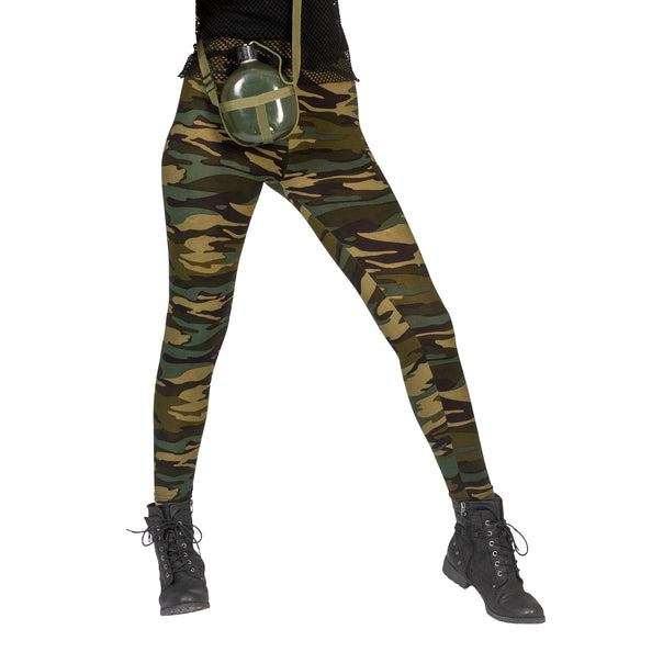 e-carnavalskleding-SYK Legging army print