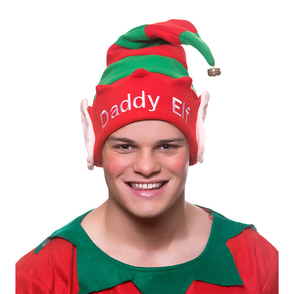 e-carnavalskleding-SYK Leuke kerstmuts papa elf