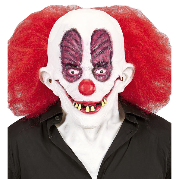 e-carnavalskleding-SYK Masker clown bassie met haren