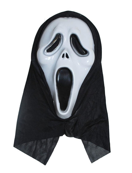 e-carnavalskleding-SYK Masker scream met kap