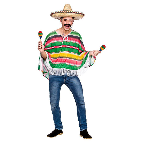 e-carnavalskleding-SYK Mexicaanse poncho budget