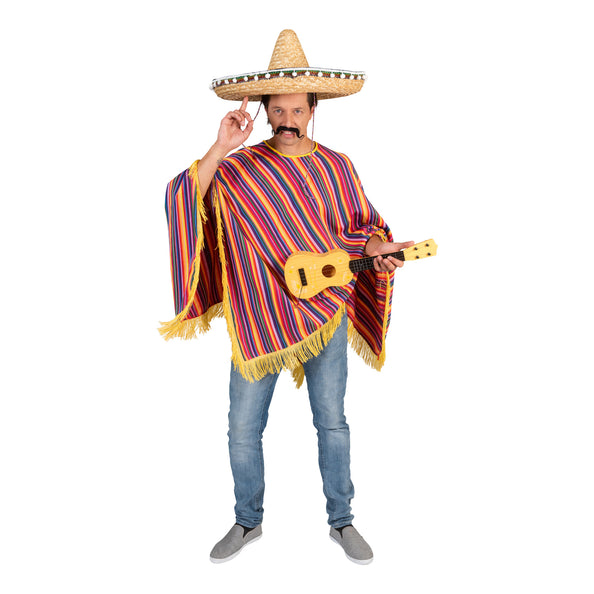 e-carnavalskleding-SYK Mexicaanse Poncho Tequila Sunrise