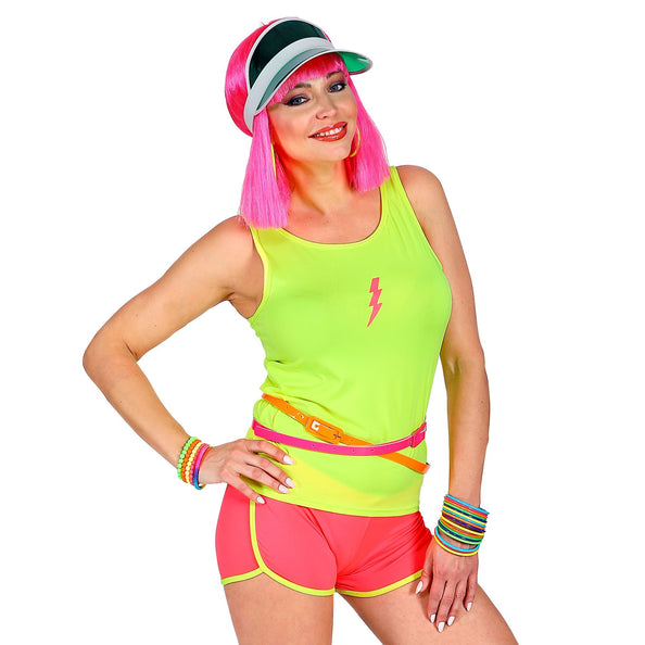 e-carnavalskleding-SYK Neon roze disco riem