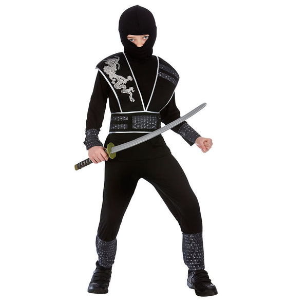 e-carnavalskleding-SYK Ninja Shadow kostuum Josua kinderen