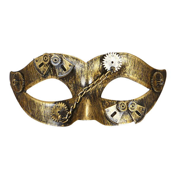 e-carnavalskleding-SYK Oogmasker steampunk goud