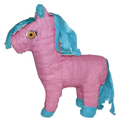 e-carnavalskleding-SYK Pinata paard in roze/blauw