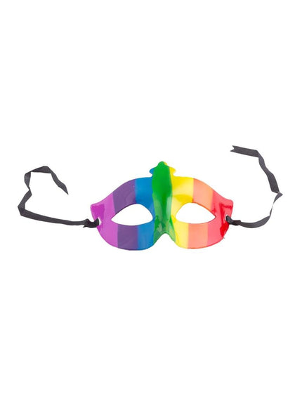 e-carnavalskleding-SYK Regenboog oogmasker