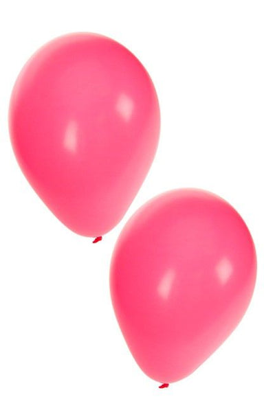 e-carnavalskleding-SYK Roze helium ballonnen 50 stuks  nr 10