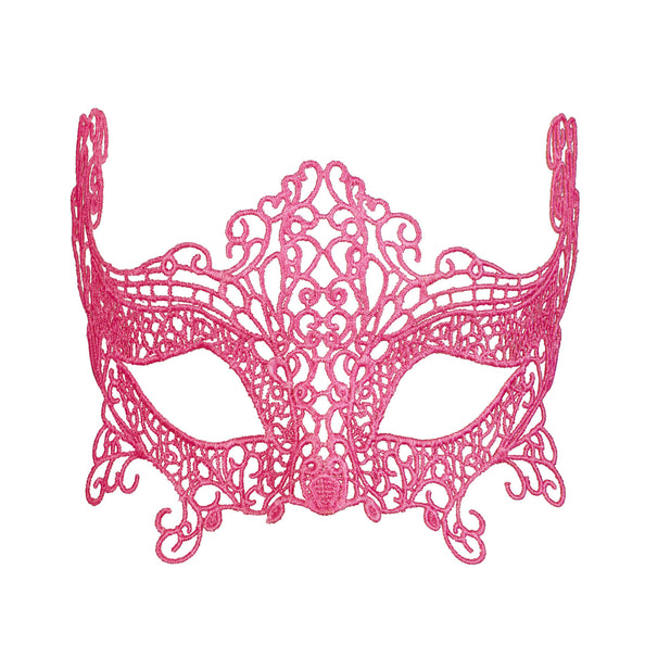 e-carnavalskleding-SYK Roze oogmasker voor party's