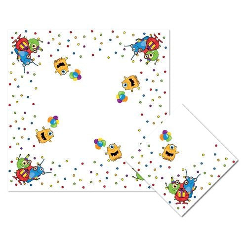 e-carnavalskleding-SYK Servetten Monster Party 25x25 cm 20 stuks