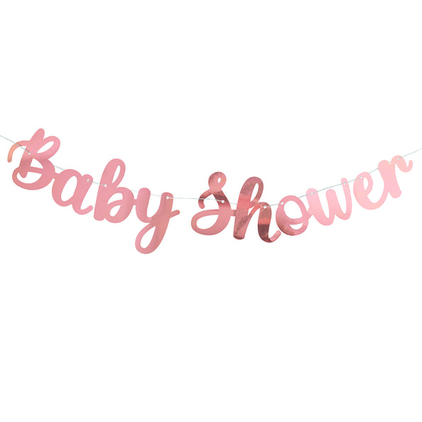 e-carnavalskleding-SYK Slinger "Baby Shower" 360cm rosé goud