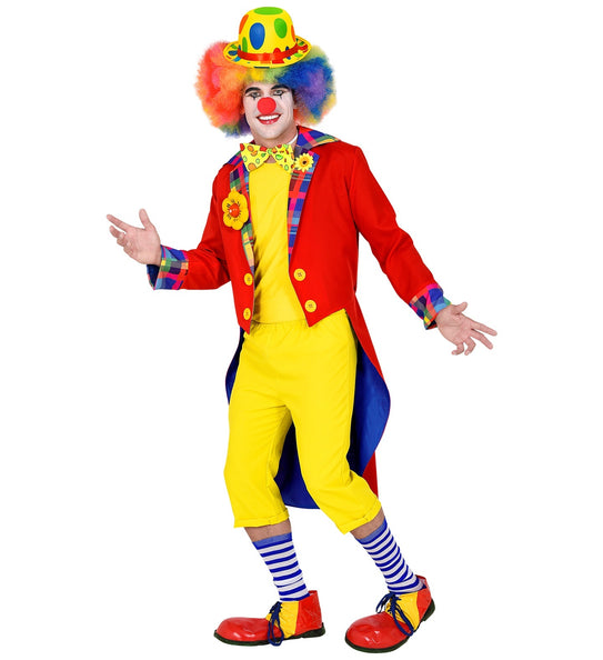 e-carnavalskleding-SYK Slipjas clown rood heren