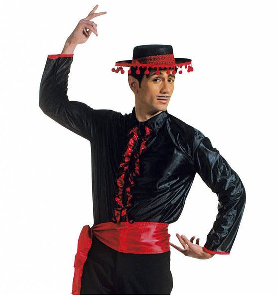 e-carnavalskleding-SYK Spaans Flamenco shirt