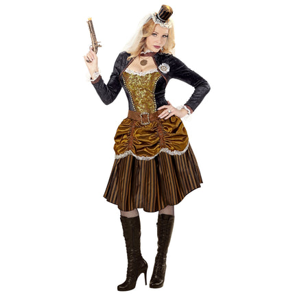 e-carnavalskleding-SYK Steampunk kostuum dames