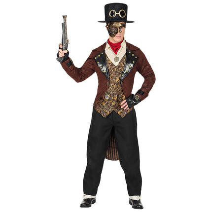 e-carnavalskleding-SYK Steampunk pak Vladimir heren