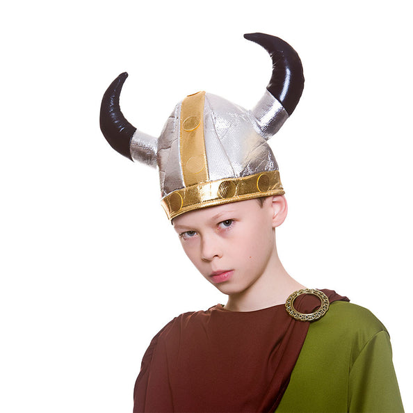 e-carnavalskleding-SYK Viking helm Jasper kinderen