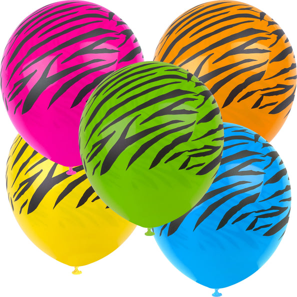 e-carnavalskleding-SYK Zebra print ballonnen